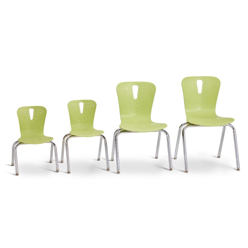 Berries Flow Chair - 16" Seat Height - Key Lime. Picture 3