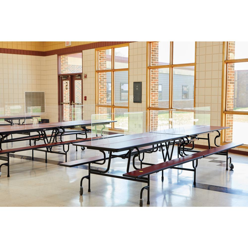 Jonti-Craft® See-Thru Table Divider Shields - Center Divider - 59.5" x 12" x 24". Picture 3