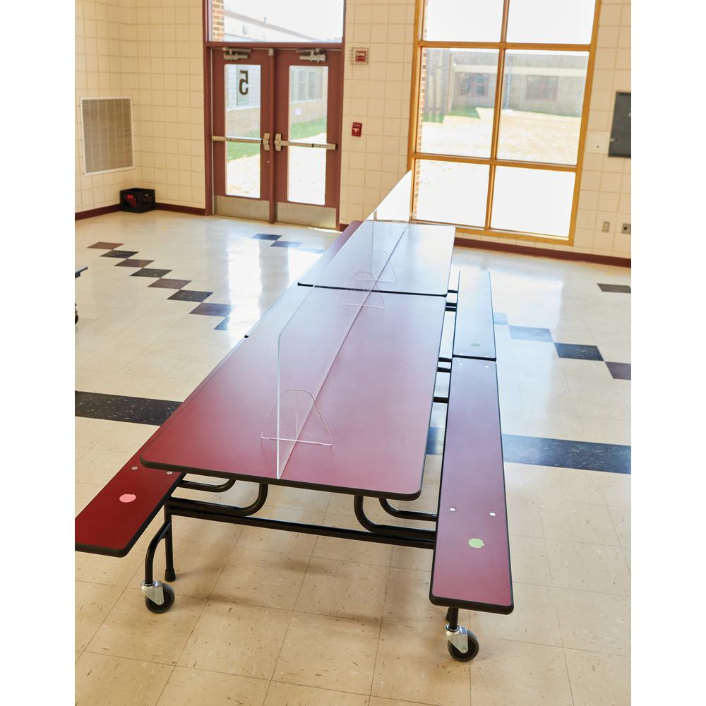 Jonti-Craft® See-Thru Table Divider Shields - Center Divider - 59.5" x 12" x 24". Picture 4