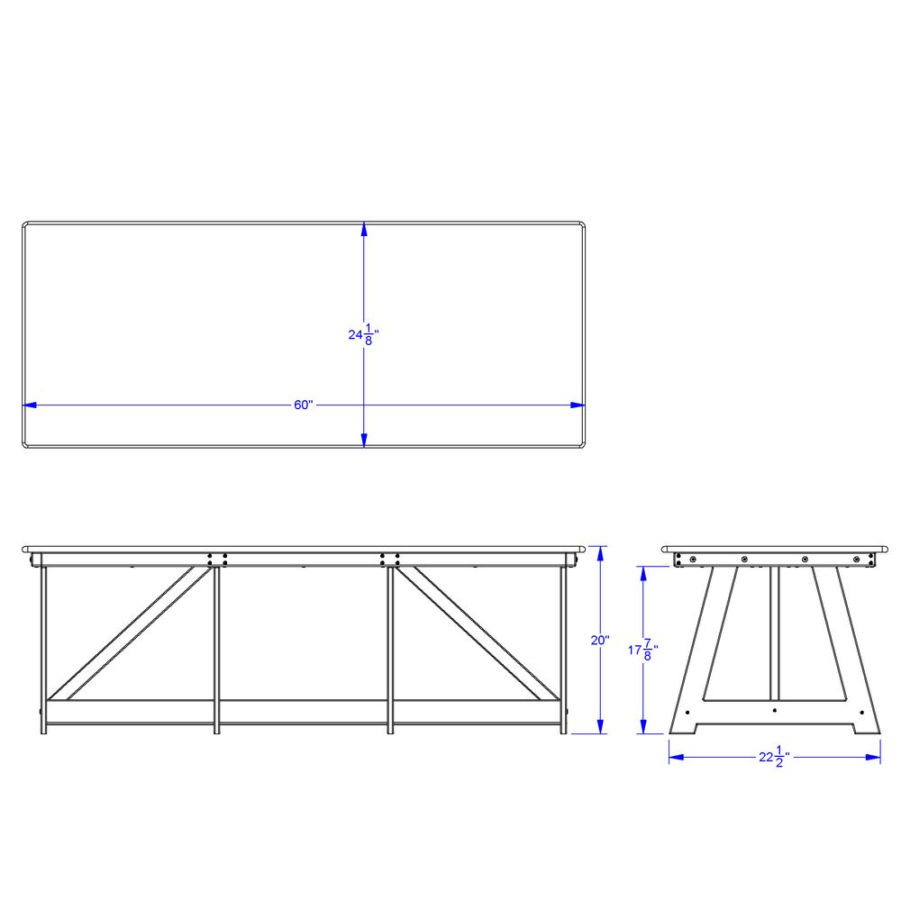 EverPlay Small Outdoor Table and Bench Set. Picture 7