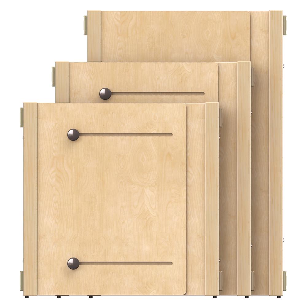Accordion Panel - T-height - 24" To 36" Wide - Plywood. Picture 3