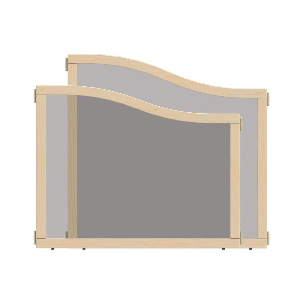 Cascade Panel - E to T-height - 36" Wide - See-Thru. Picture 2