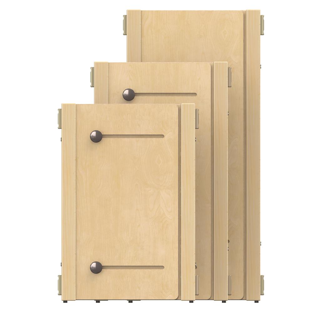 Accordion Panel - E-height - 16" To 24" Wide - Plywood. Picture 3