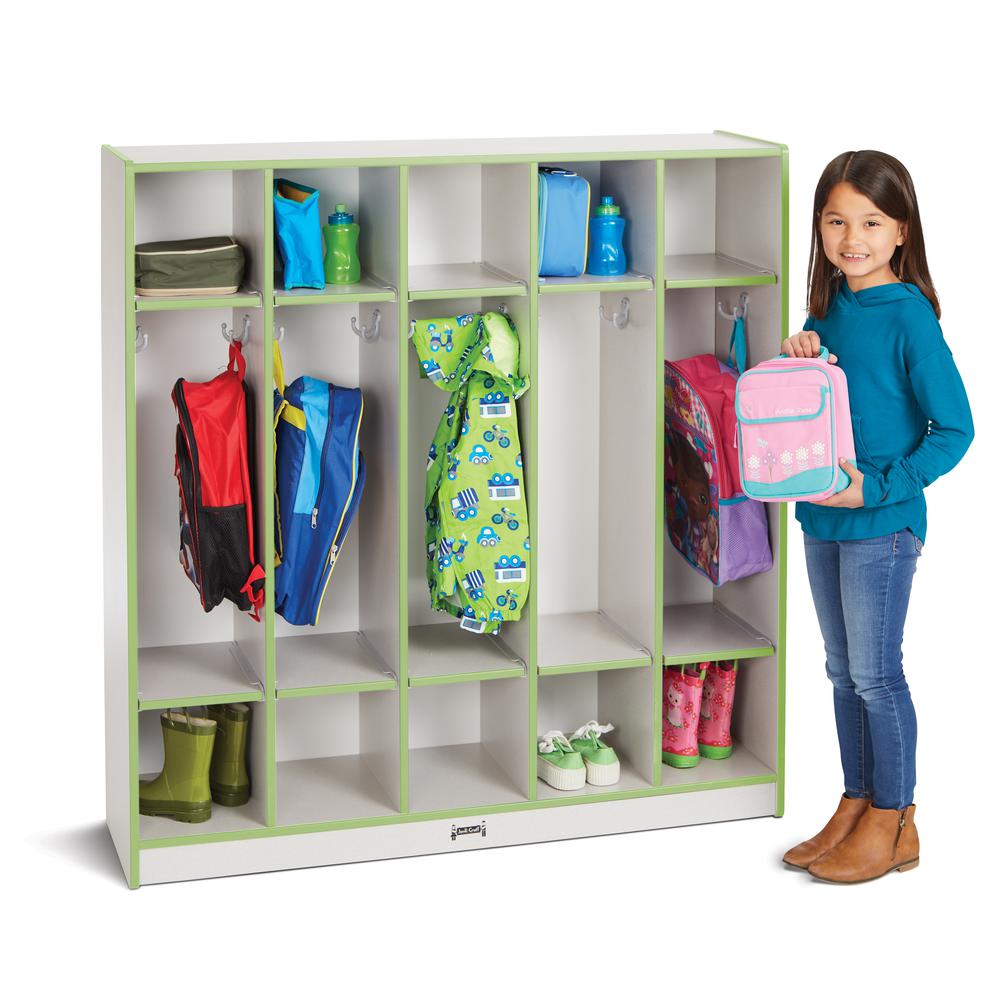 5 Section Coat Locker. Picture 2