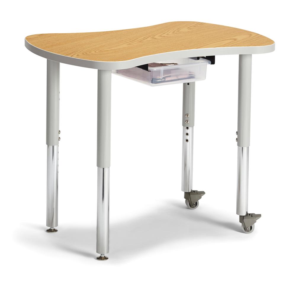 Collaborative Table Mobility Kit (4) - Black. Picture 8