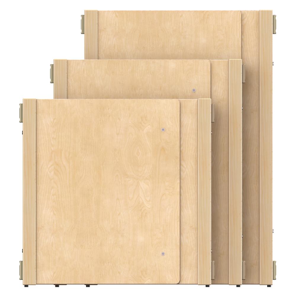 Accordion Panel - E-height - 24" To 36" Wide - Plywood. Picture 4