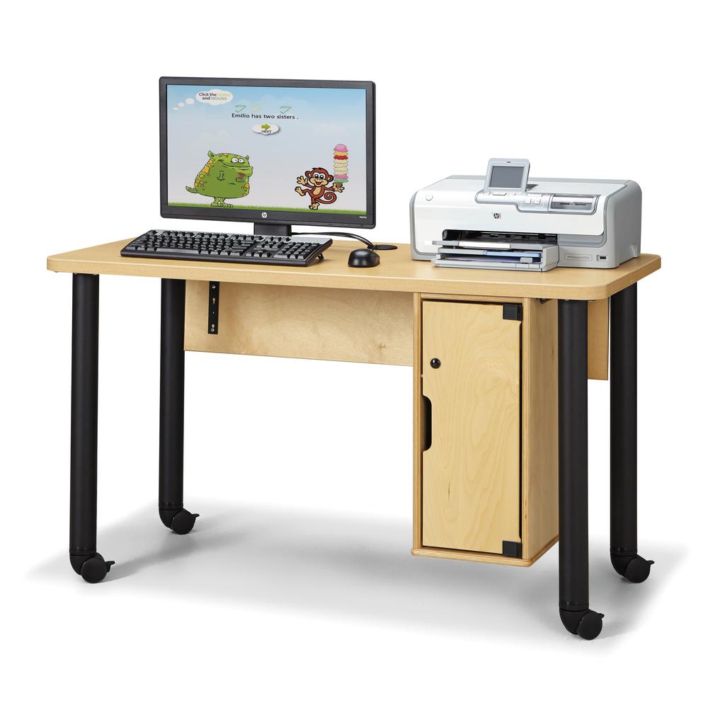 Single Computer Lab Table. Picture 1