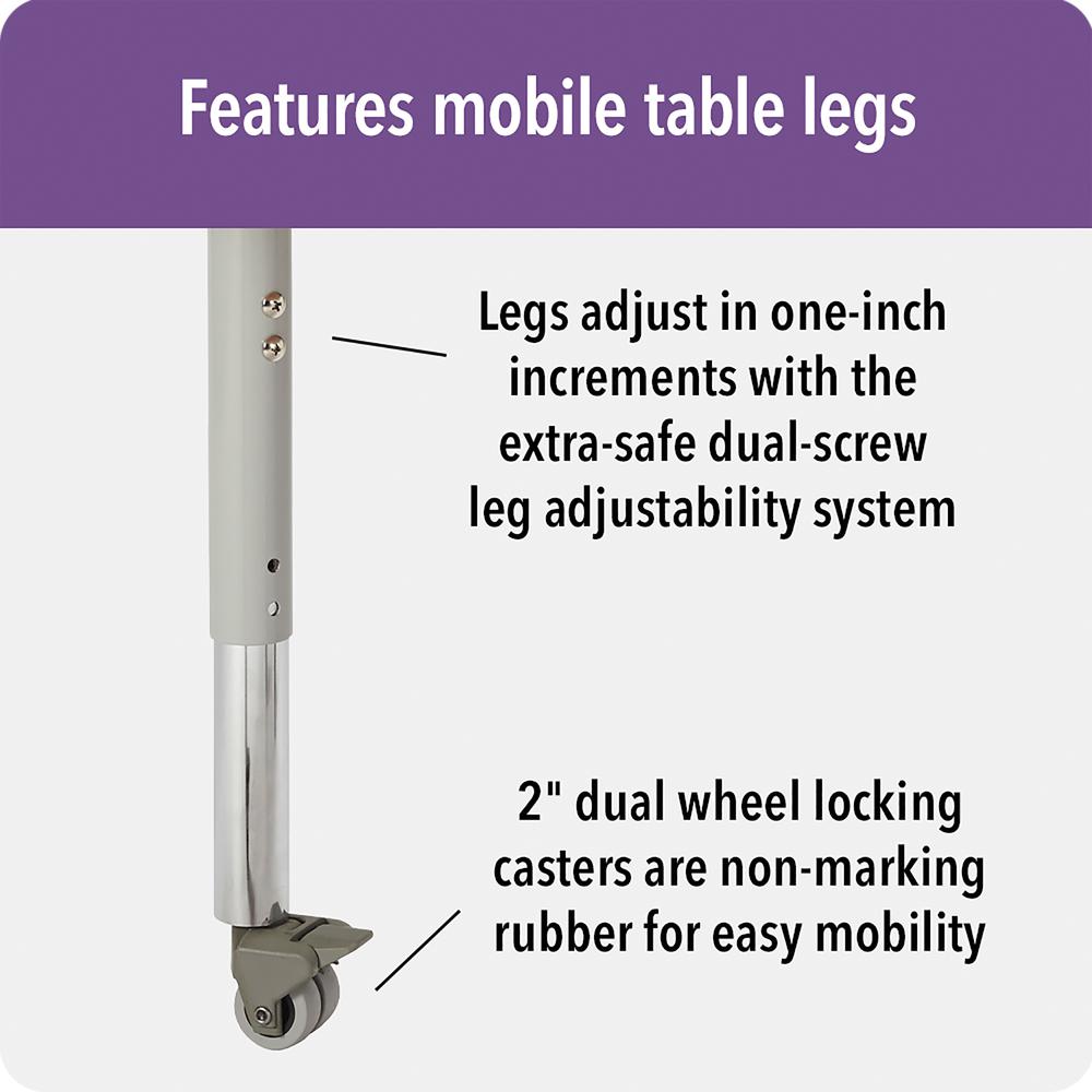 Six Leaf Activity Table - 60", Mobile. Picture 5