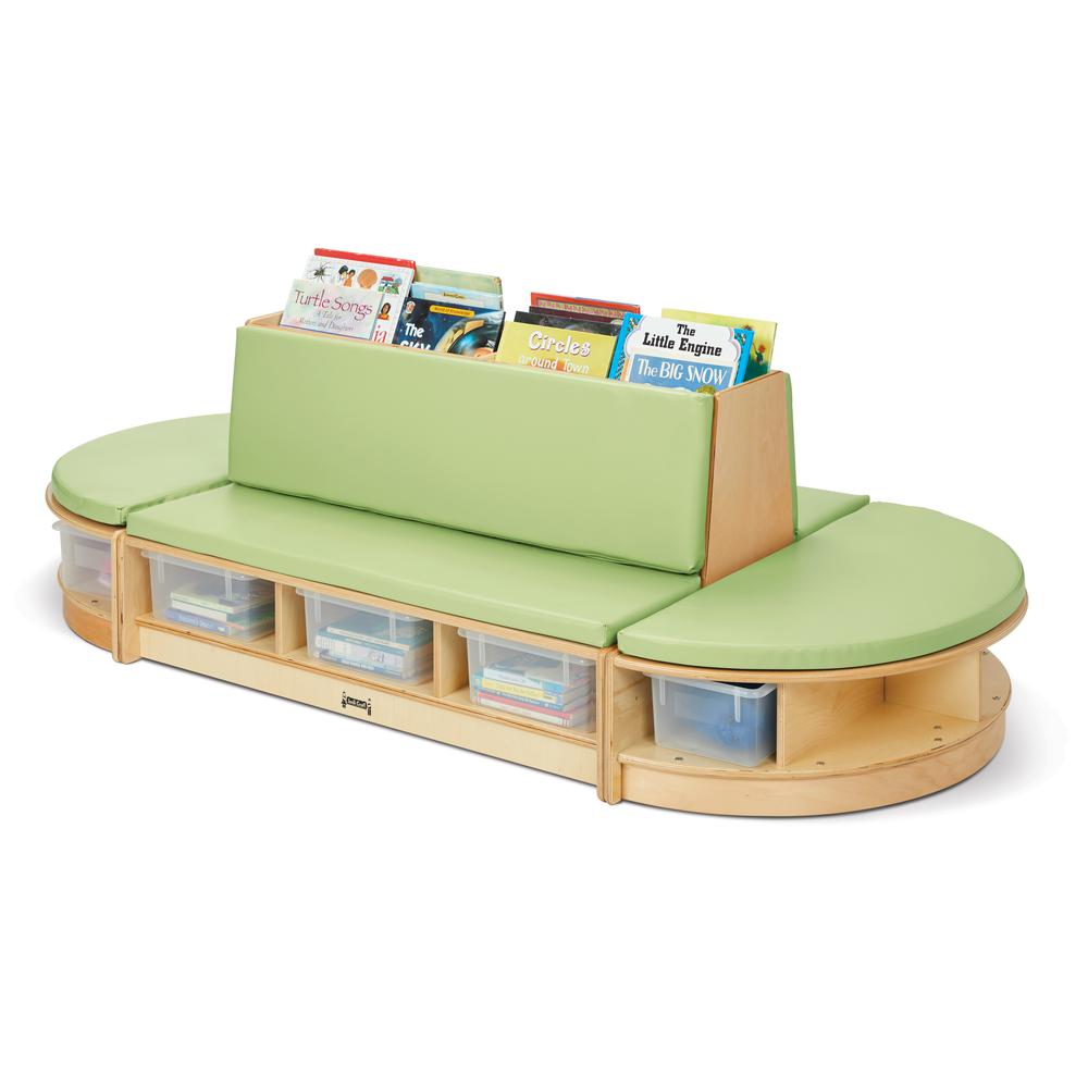 Jonti-Craft® Read-a-Round Island - Key Lime. Picture 4