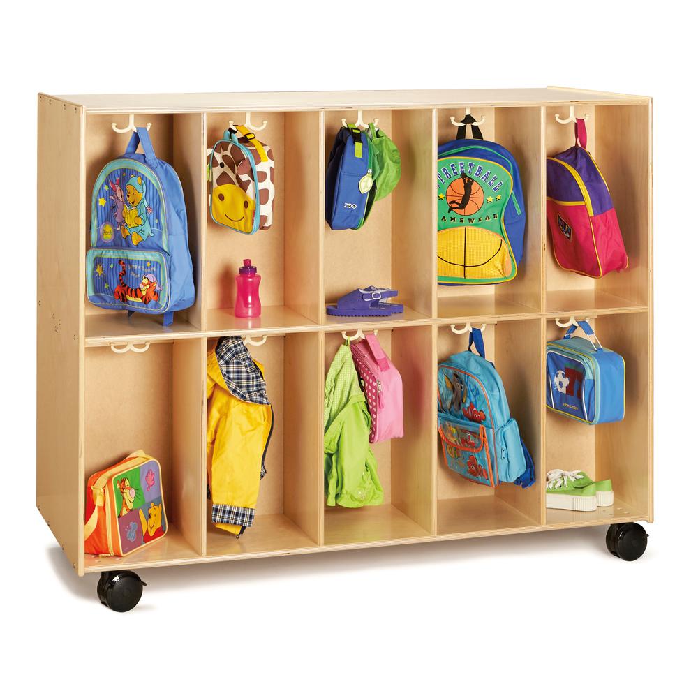 20 Section Mobile Backpack Cubbie. Picture 2