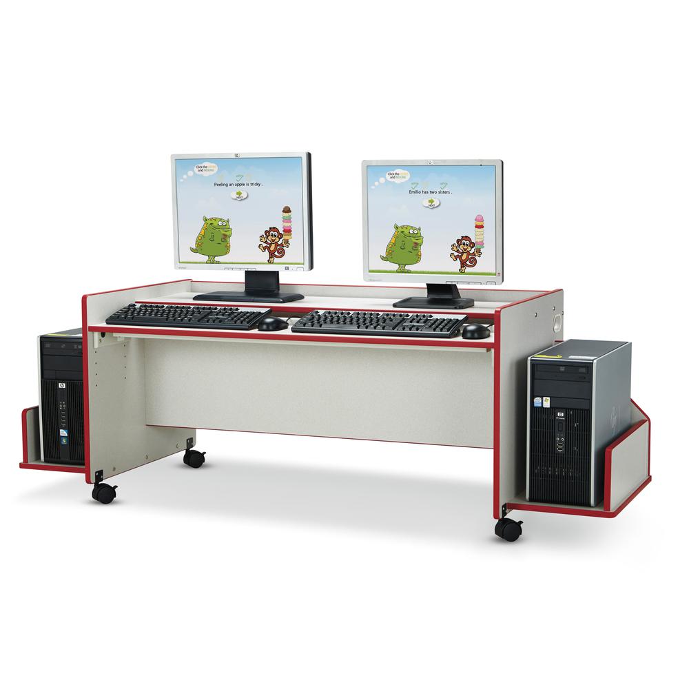 Enterprise Double Computer Desk. Picture 2