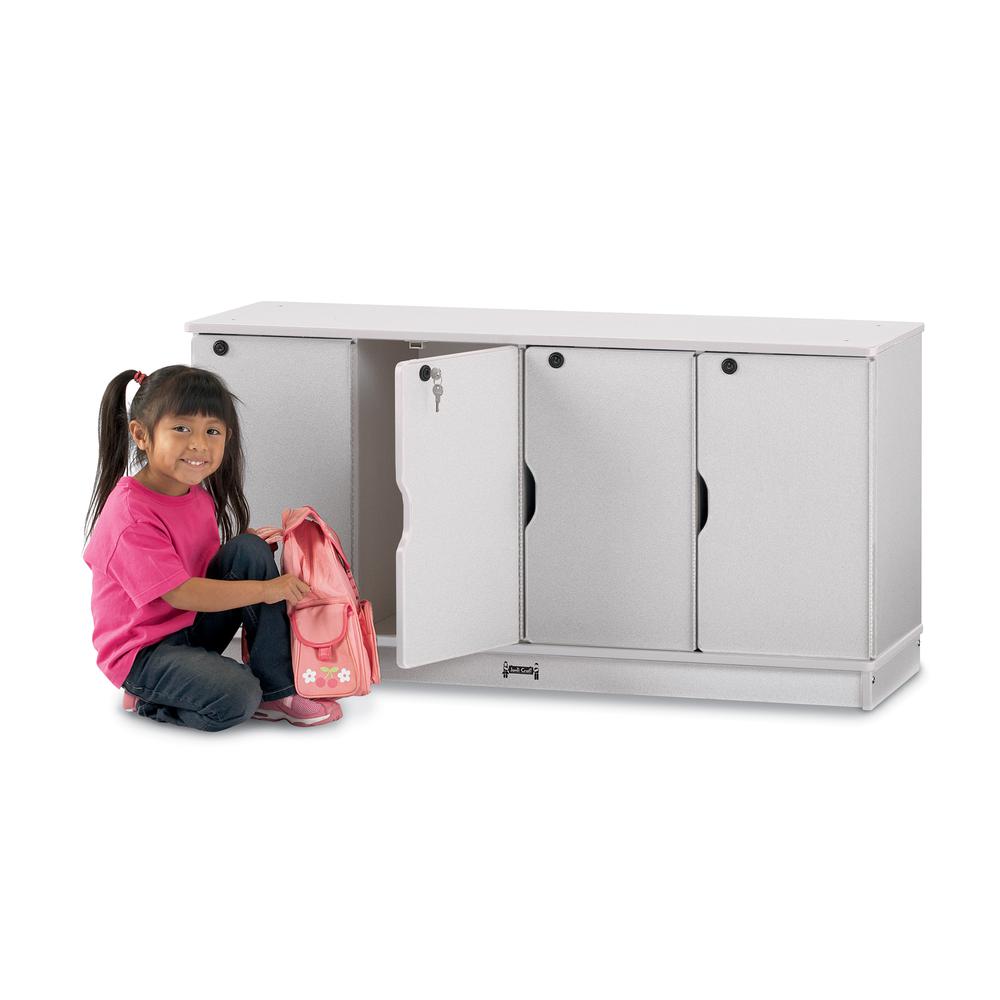 Stacking Lockable Lockers -  Single Stack. Picture 2