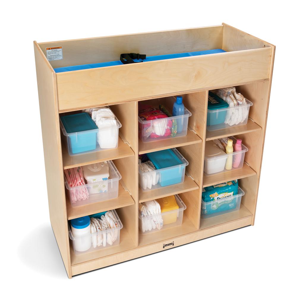 Jonti-Craft® 9 Tub Changing Table with Pad. Picture 4