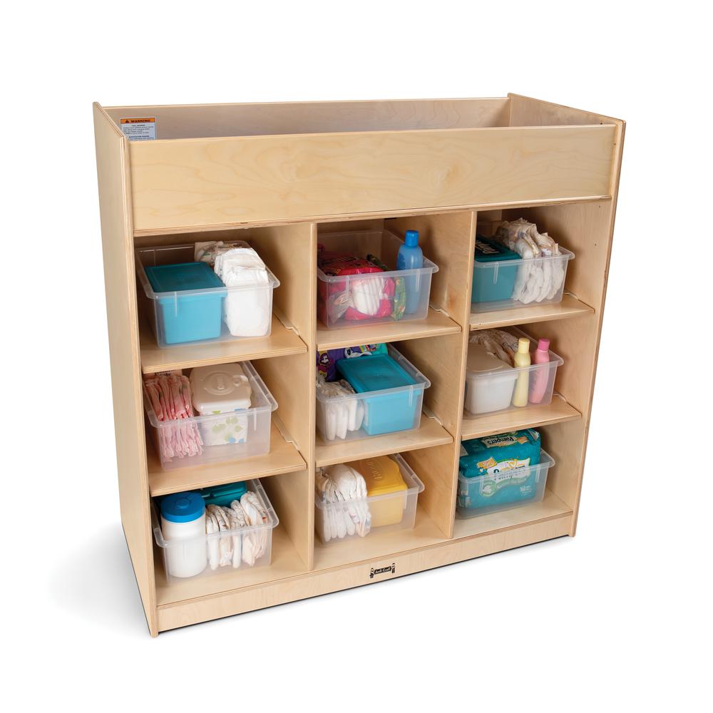 Jonti-Craft® 9 Tub Changing Table with Pad. Picture 1