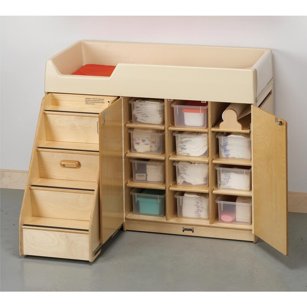 Diaper Changer with Stairs - Left. Picture 3