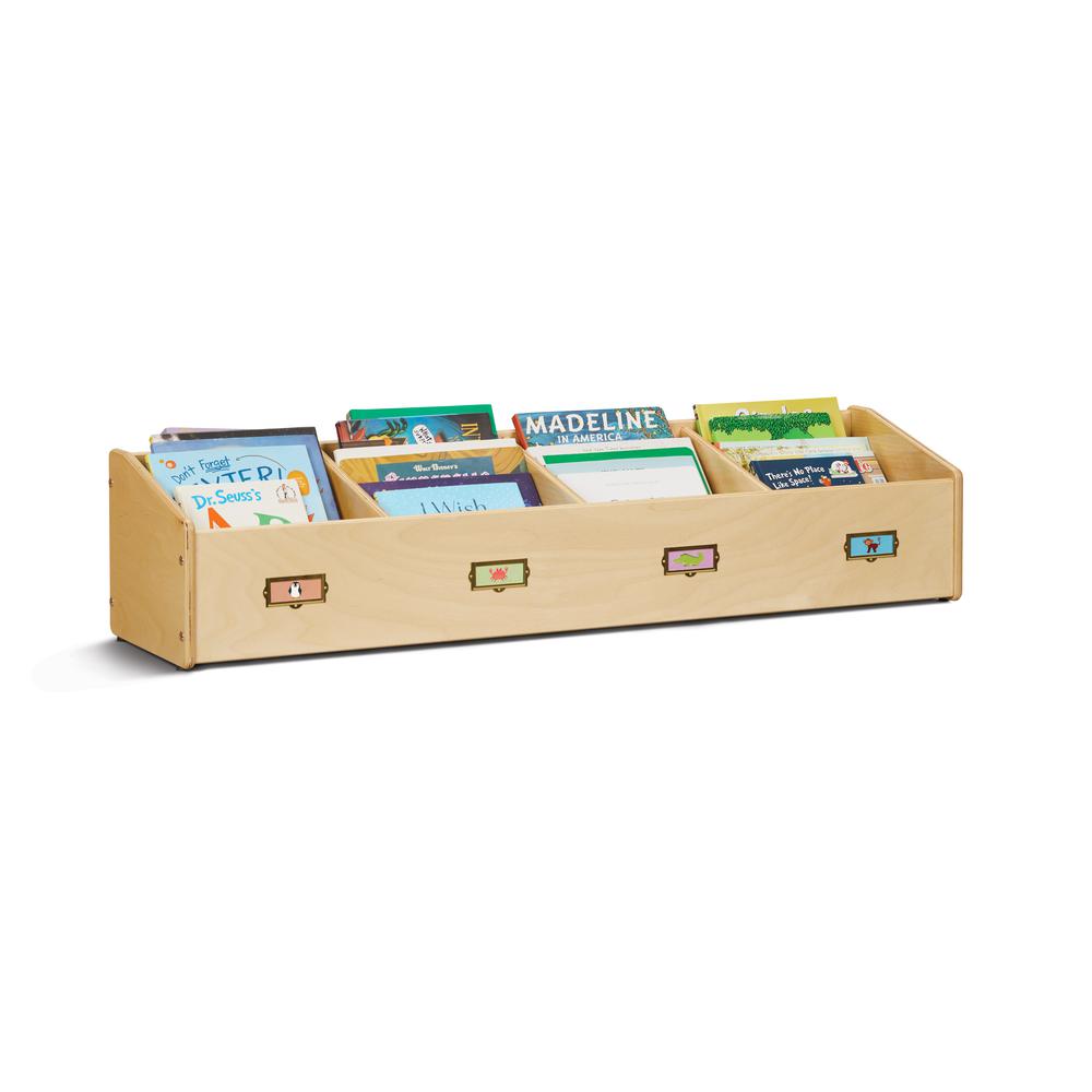 Jonti-Craft® Tabletop Book Browser - 4 Section. Picture 1