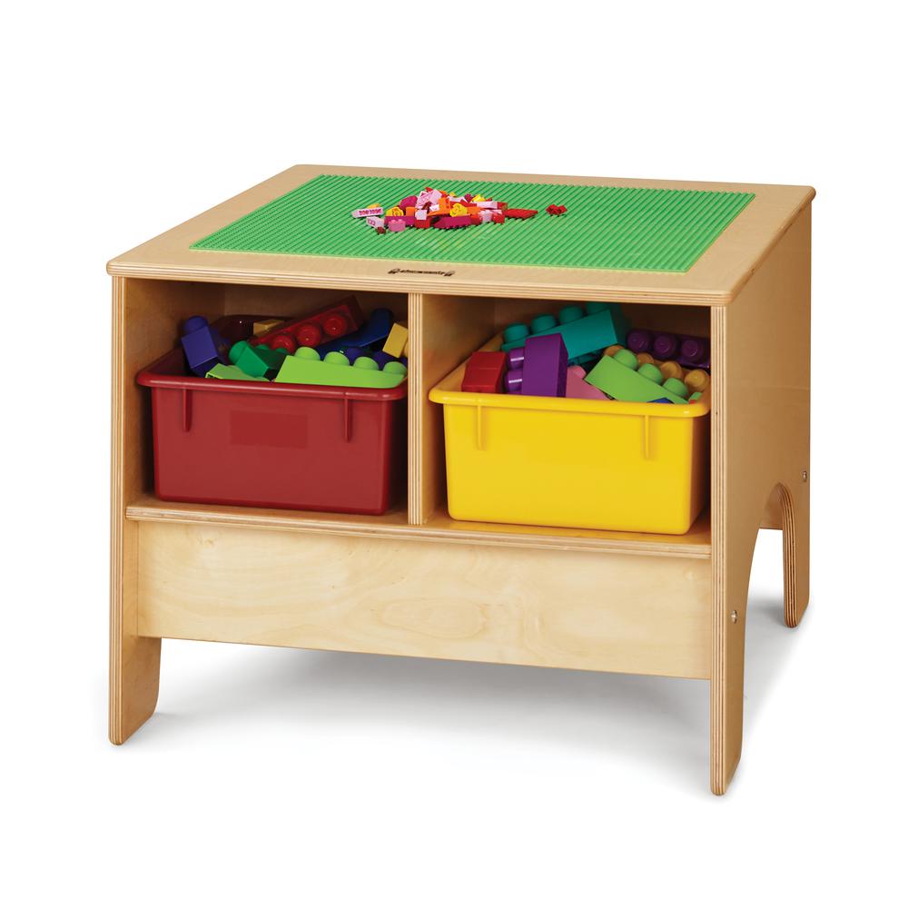 KYDZ Building Table - with Colored Tubs. Picture 1