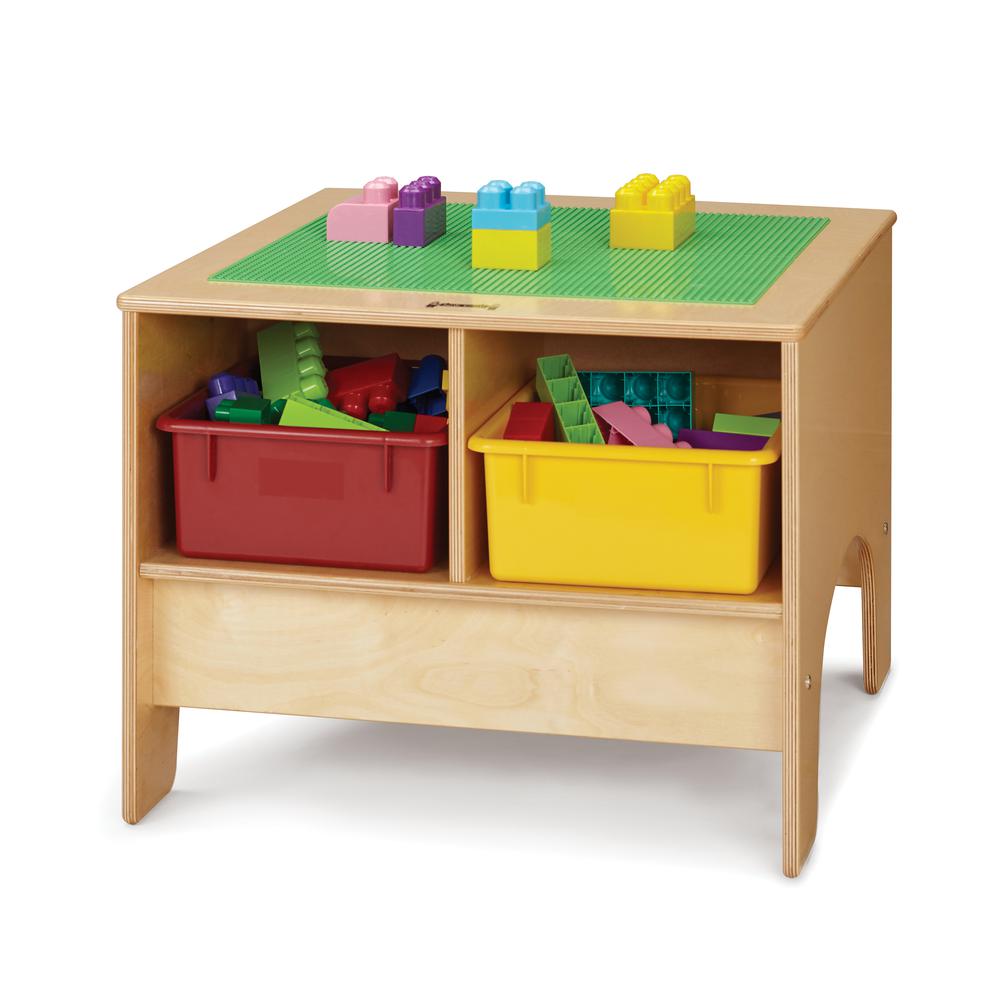 KYDZ Building Table - Duplo Compatible - with Clear Tubs. Picture 2