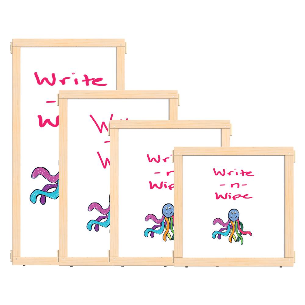 Panel - T-height - 48" Wide - Write-n-Wipe. Picture 4