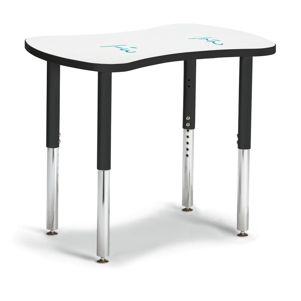 Berries® Dry Erase Collaborative Bowtie Table. Picture 1