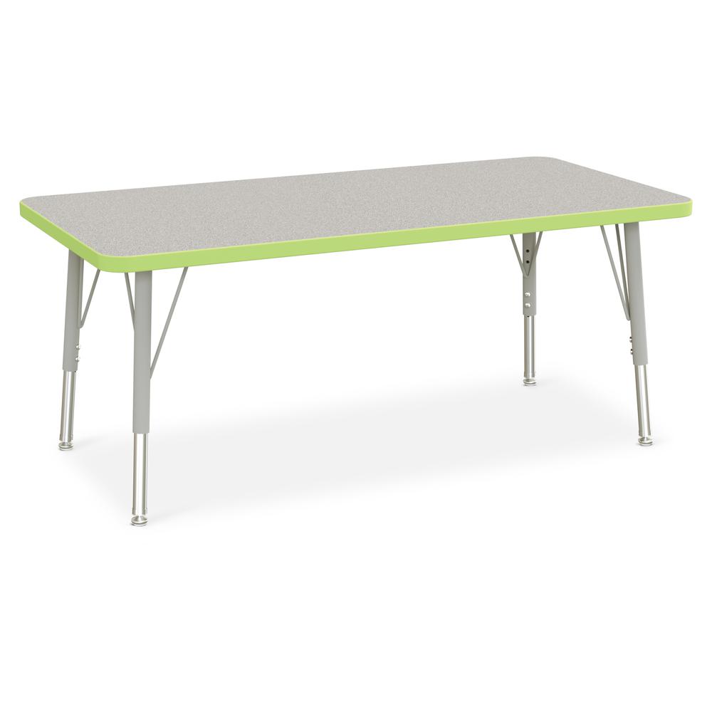 Rectangle Activity Table - 24" X 48", E-height. Picture 1