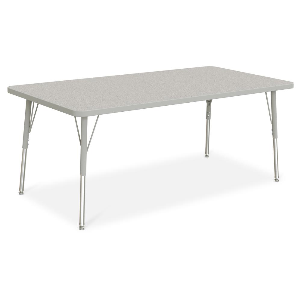 Rectangle Activity Table - 30" X 60", A-height. Picture 1