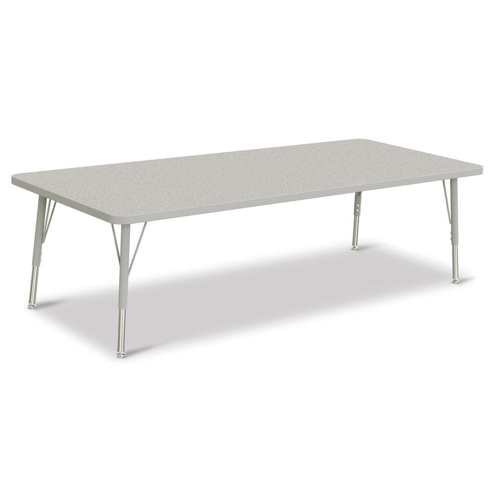 Rectangle Activity Table - 30" X 72", E-height. Picture 1