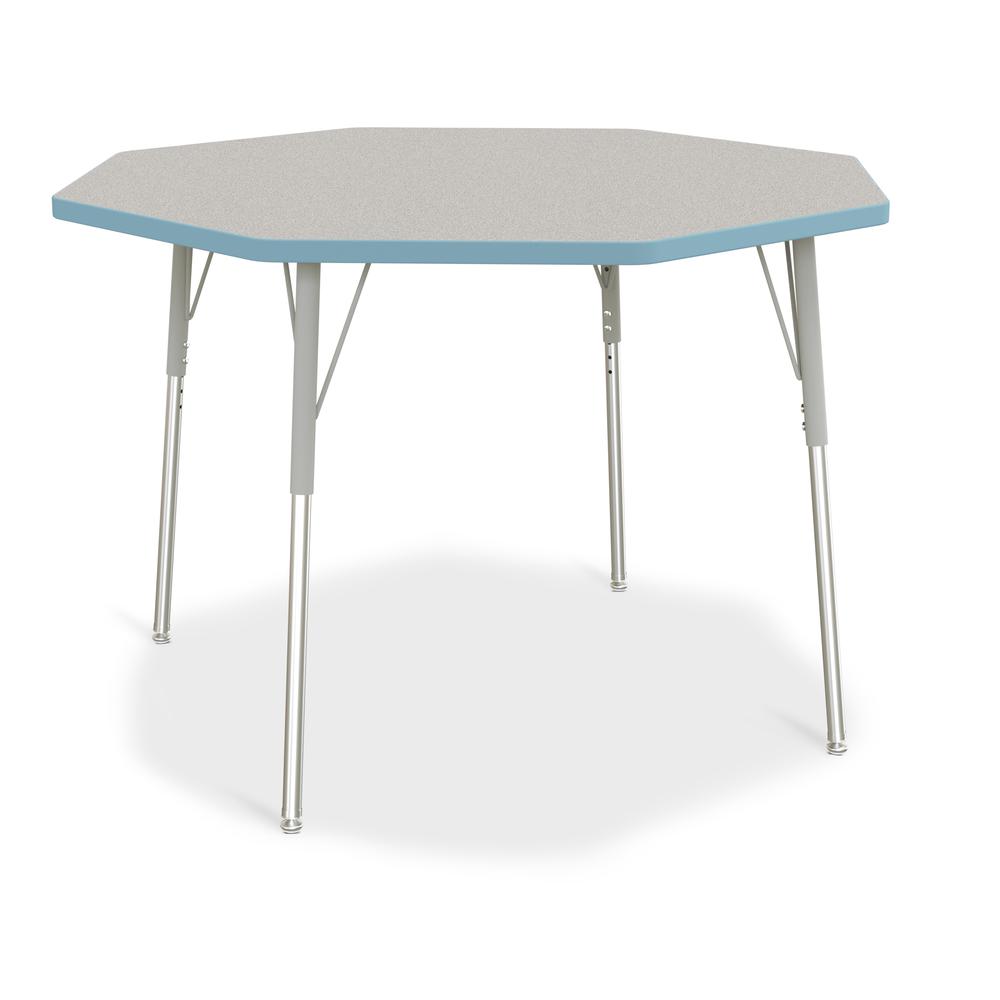 Octagon Activity Table - 48" X 48", A-height. Picture 1