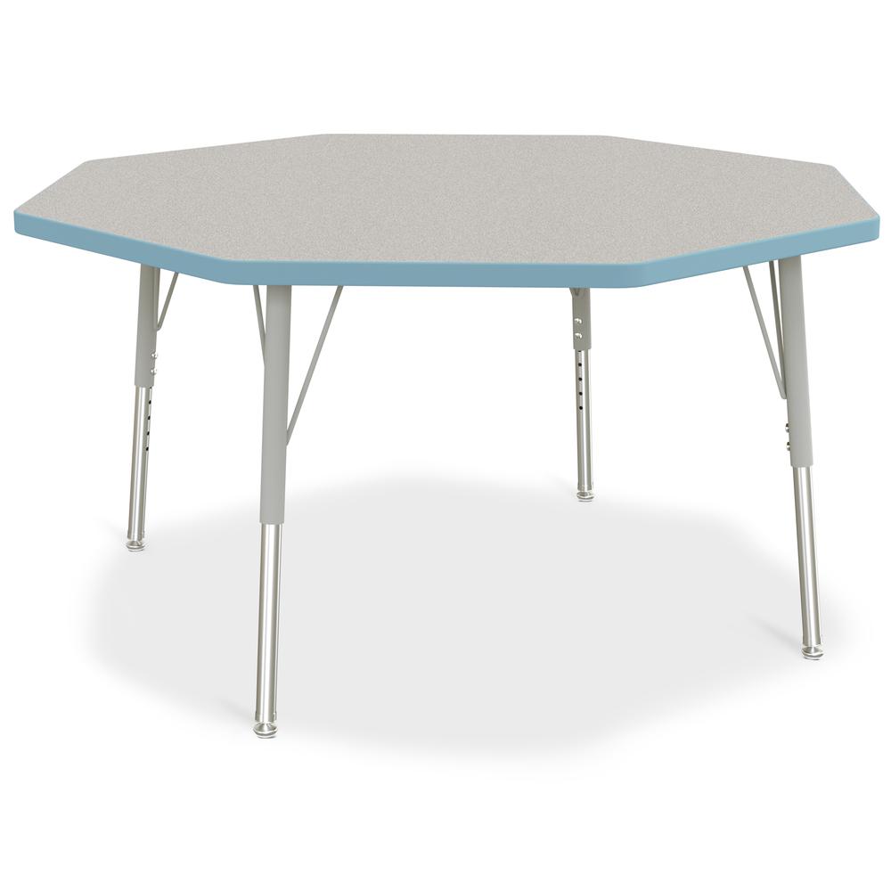 Octagon Activity Table - 48" X 48", E-height. Picture 1