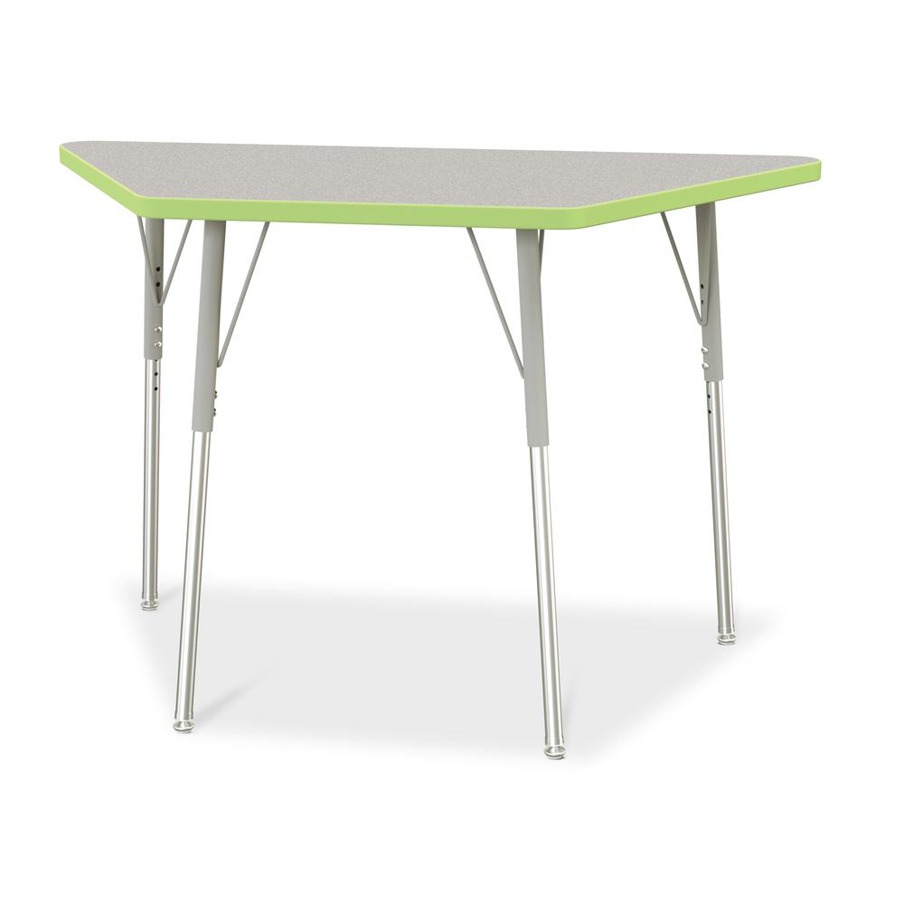Trapezoid Activity Tables - 24" X 48", A-height. Picture 1