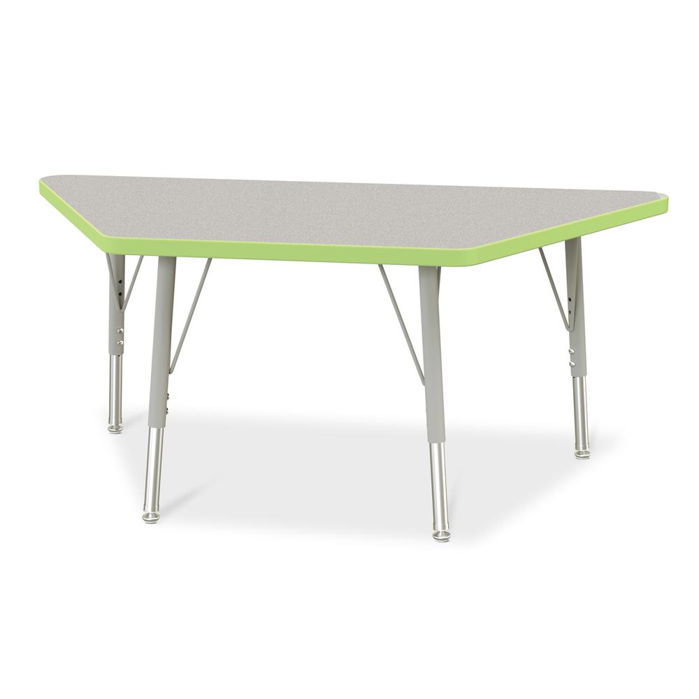 Trapezoid Activity Tables - 24" X 48", E-height. Picture 1