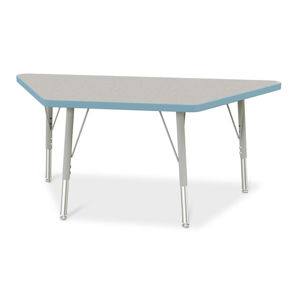 Trapezoid Activity Tables - 24" X 48", E-height. Picture 1