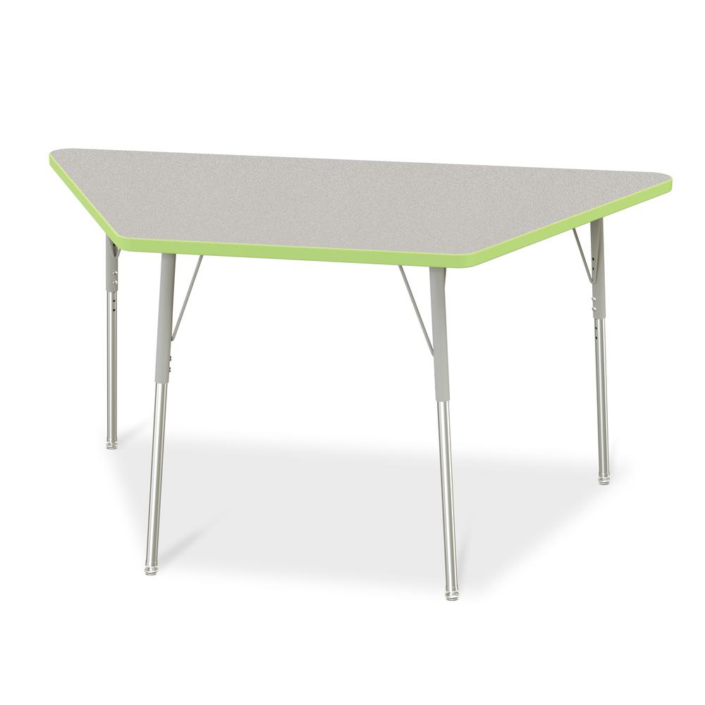 Trapezoid Activity Tables - 30" X 60", A-height. Picture 1
