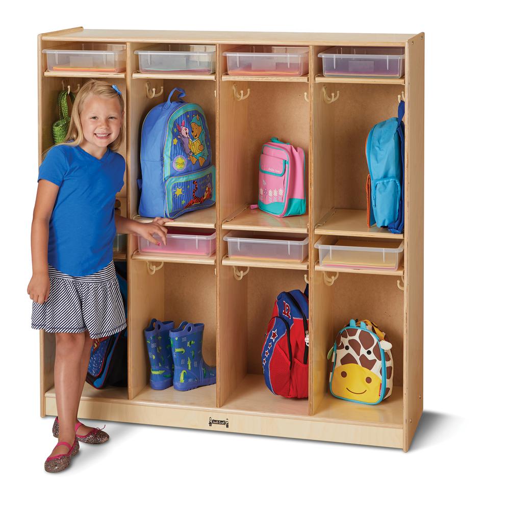 Jonti-Craft® Take Home Center – 8 Section – with Clear Paper-Trays. Picture 1