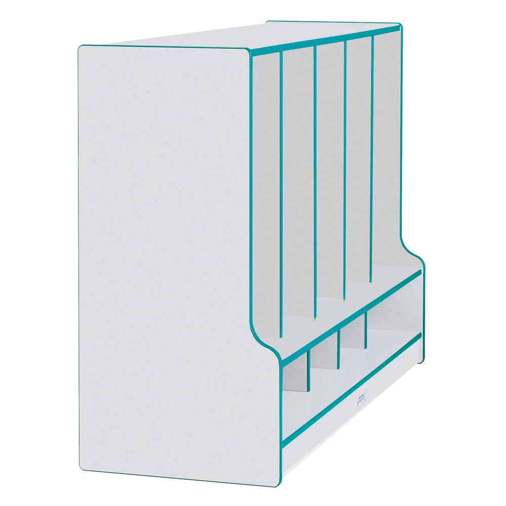 Toddler 5 Section Coat Locker with Step - without Trays. Picture 7