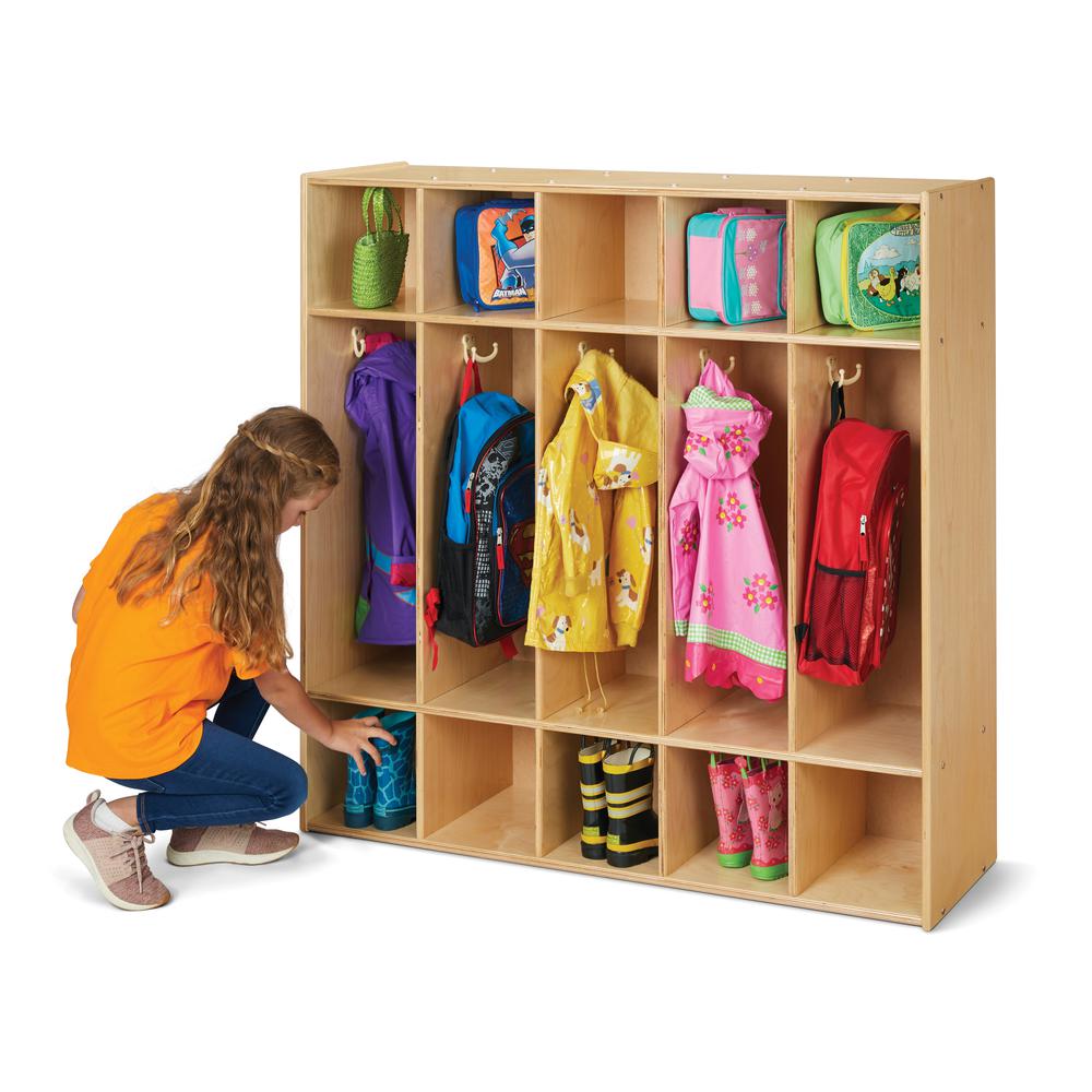 5 Section Coat Locker. Picture 2