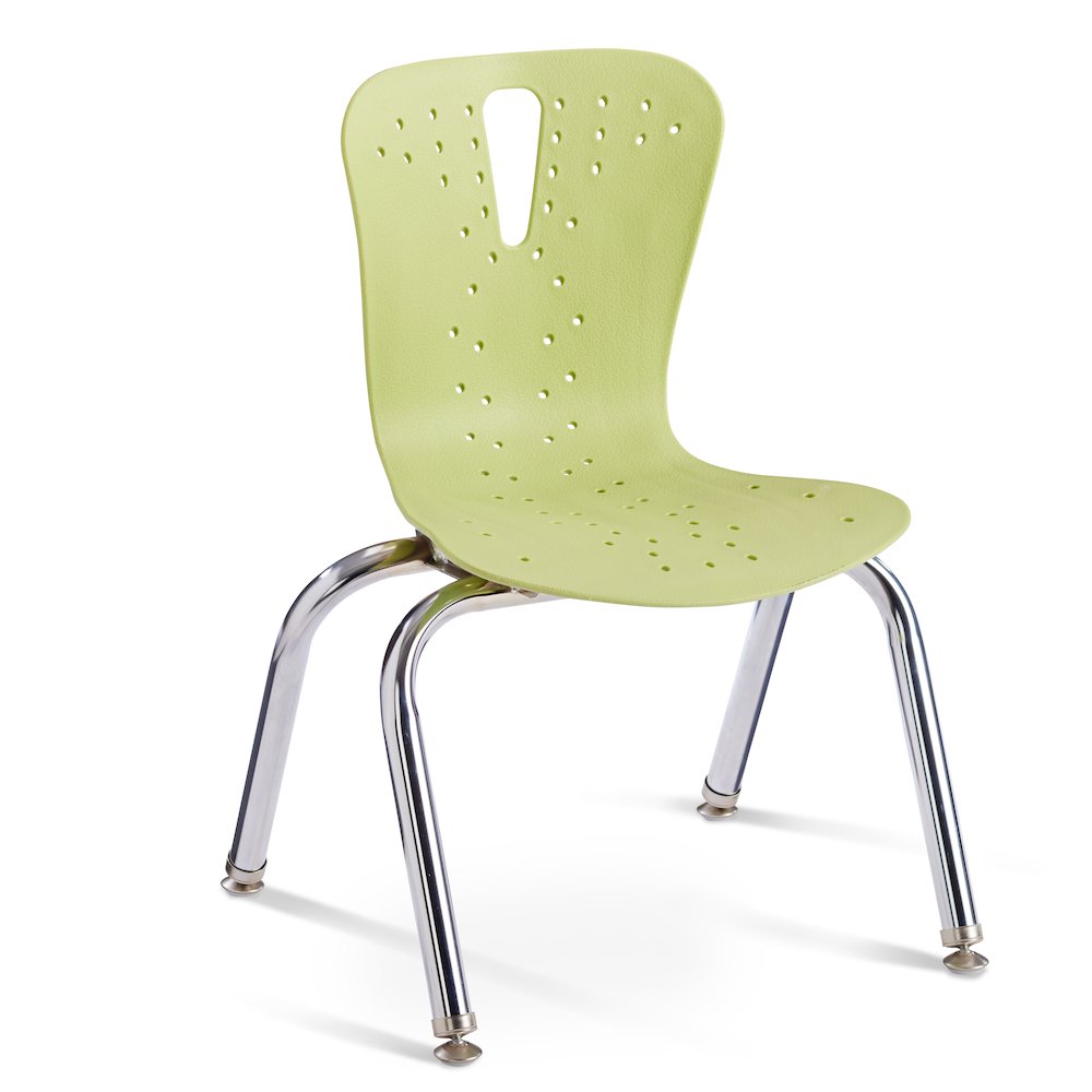 Berries Flow Chair - 12" Seat Height - Key Lime. Picture 1