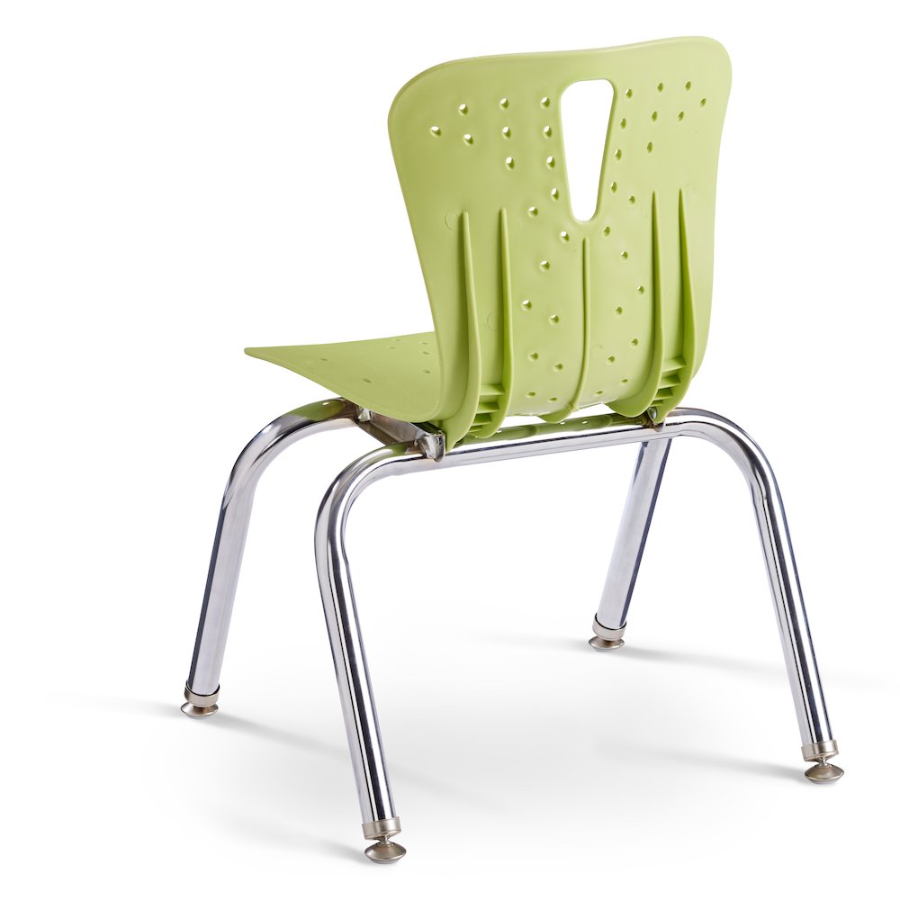 Berries Flow Chair - 12" Seat Height - Key Lime. Picture 2