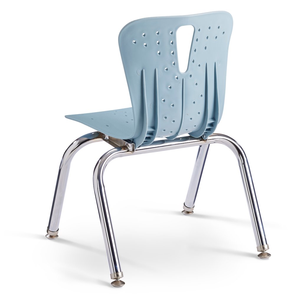 Berries Flow Chair - 12" Seat Height - Coastal Blue. Picture 2
