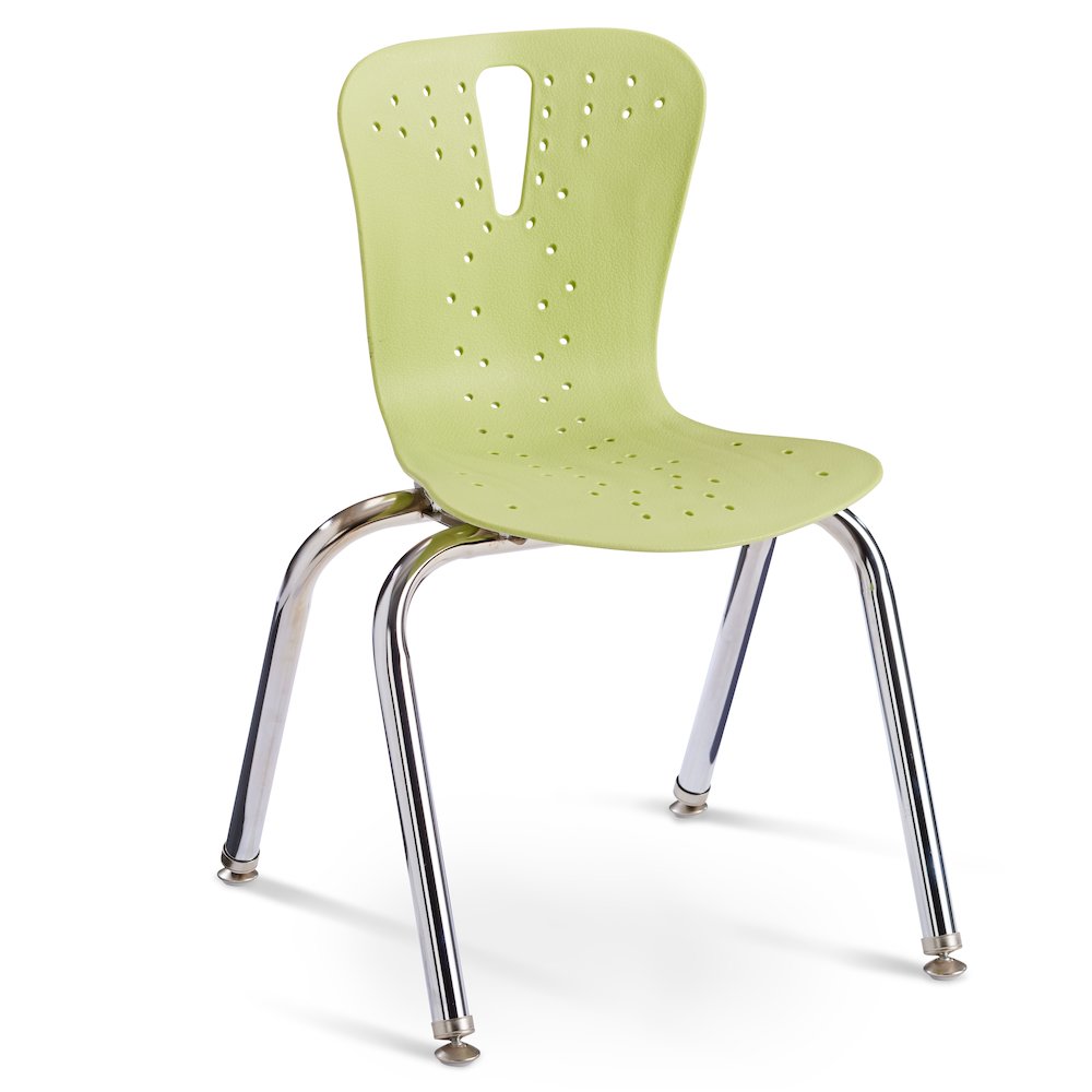 Berries Flow Chair - 14" Seat Height - Key Lime. Picture 1