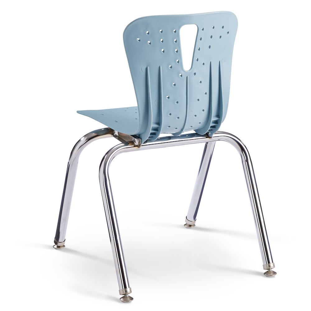 Berries Flow Chair - 14" Seat Height - Coastal Blue. Picture 2