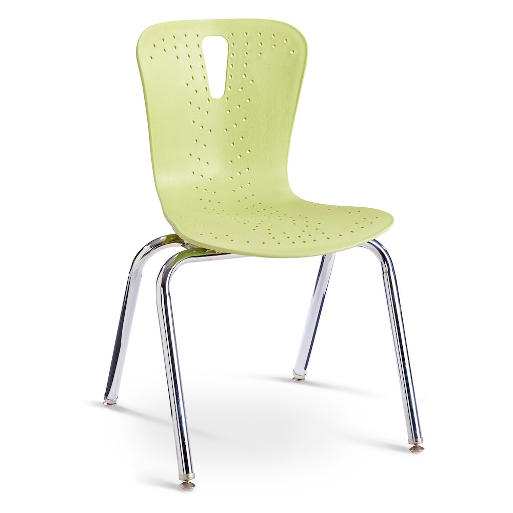 Berries Flow Chair - 18" Seat Height - Key Lime. Picture 1