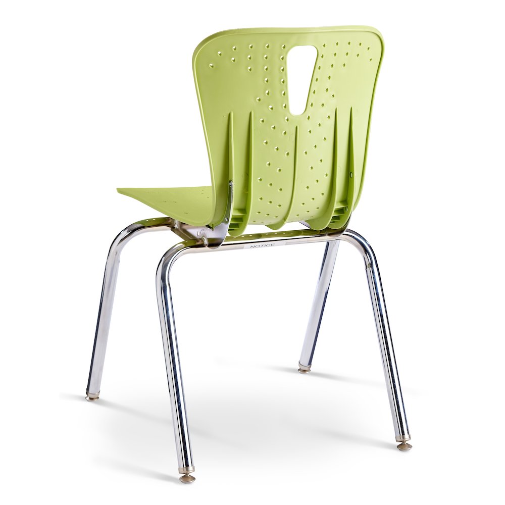 Berries Flow Chair - 18" Seat Height - Key Lime. Picture 3