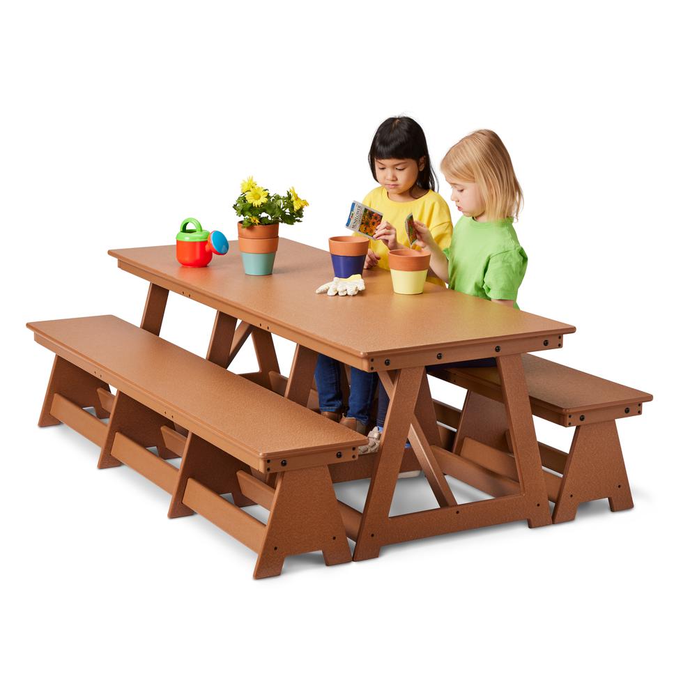 EverPlay Large Outdoor Table - 60" x 23.5". Picture 5