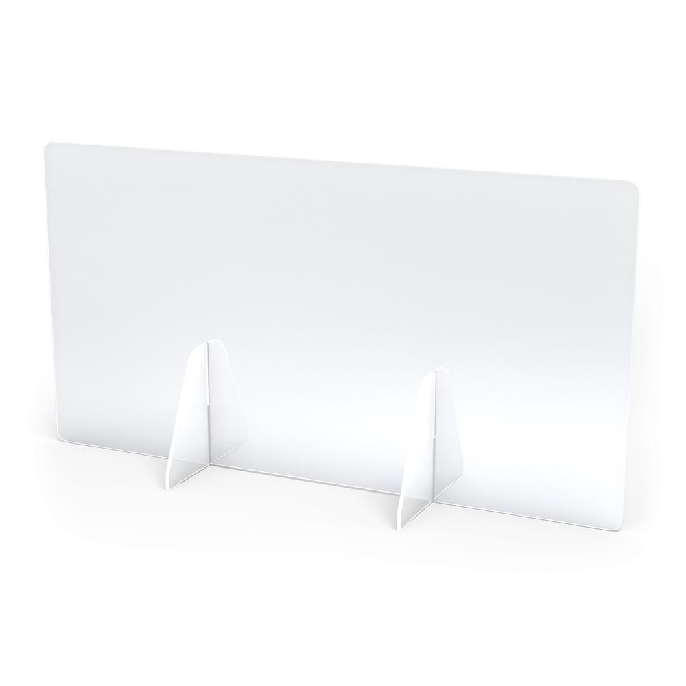 Jonti-Craft® See-Thru Table Divider Shields - 2 Station - 30" x 8" x 16". Picture 1