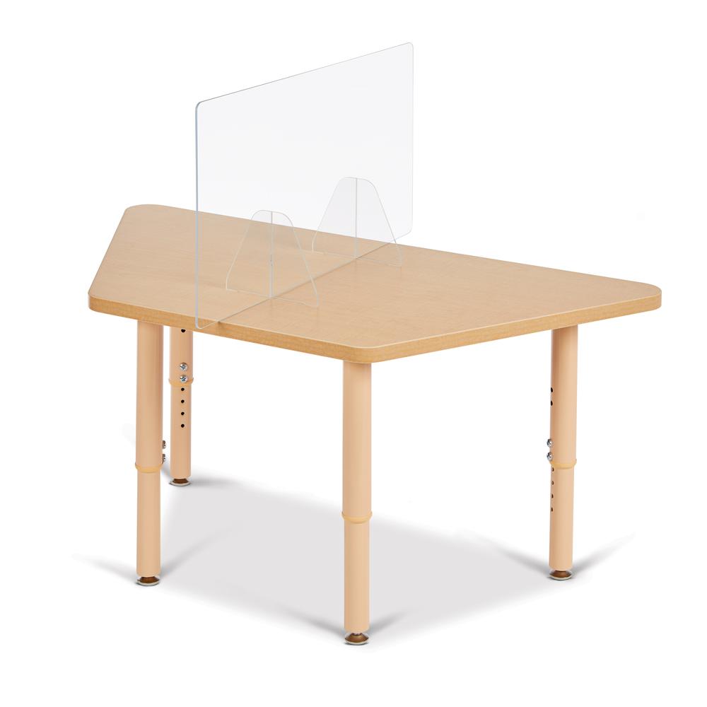 Jonti-Craft® See-Thru Table Divider Shields - 2 Station - 30" x 8" x 16". Picture 2