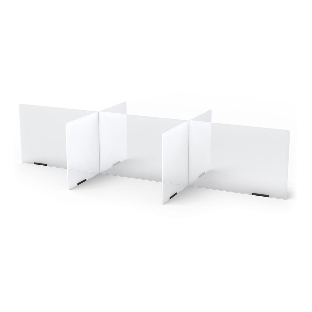 Jonti-Craft® See-Thru Table Divider Shields - 6 Station - 70.5" x 29.5" x 16". Picture 1