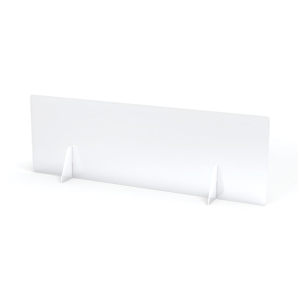 Jonti-Craft® See-Thru Table Divider Shields - 2 Station - 47.5" x 8" x 16". Picture 1