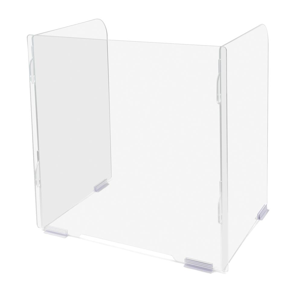 Jonti-Craft® See-Thru Student Desktop Shield - 23.5" High. Picture 1
