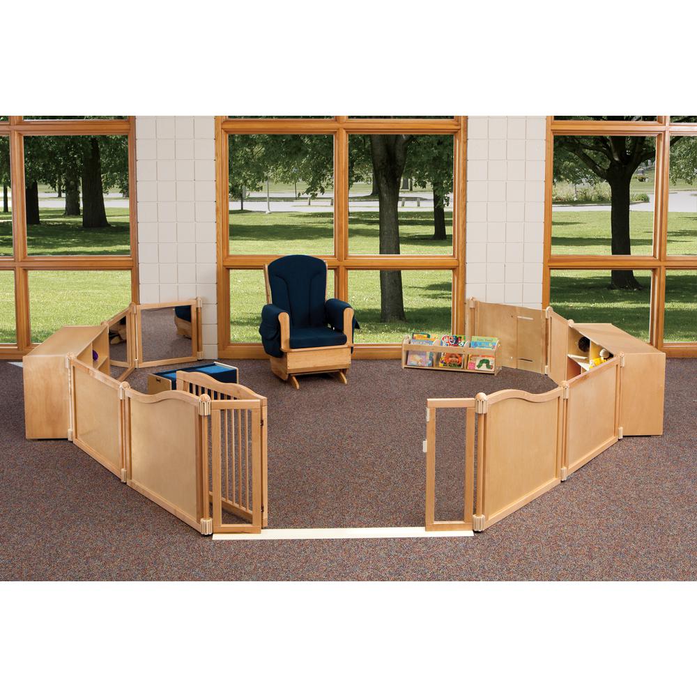 Panel - T-height - 48" Wide - Write-n-Wipe. Picture 5